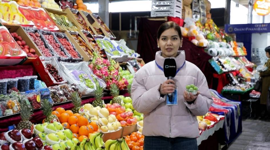 Dovuchcha, shaftoli, gilos, qulupnay — Toshkentda yuqori narxlarda sotilayotgan mevalar (video)